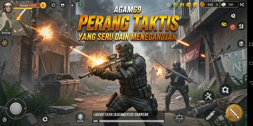 Tampilan gameplay menarik dari AGAM69 dengan aksi yang mendebarkan.