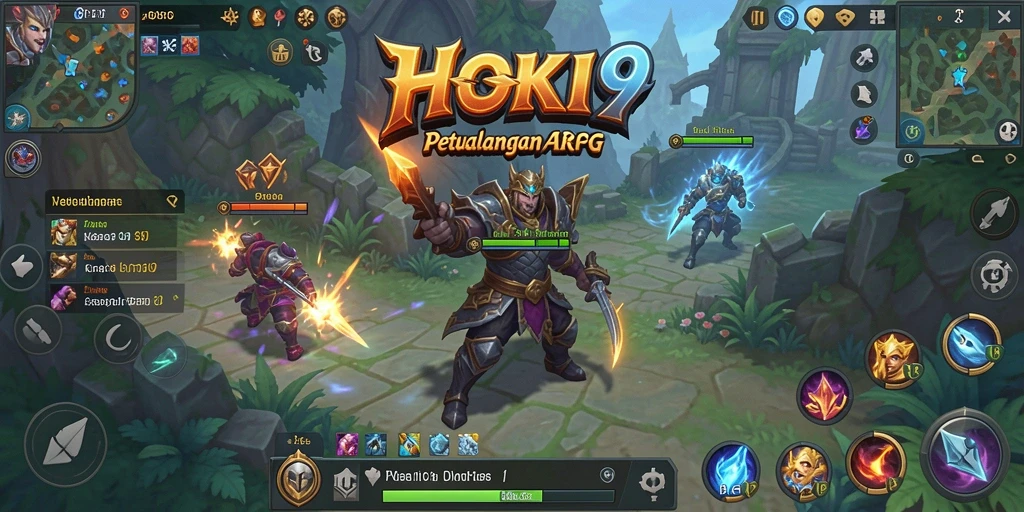 Gameplay HOKI9 yang penuh aksi dan petualangan seru.