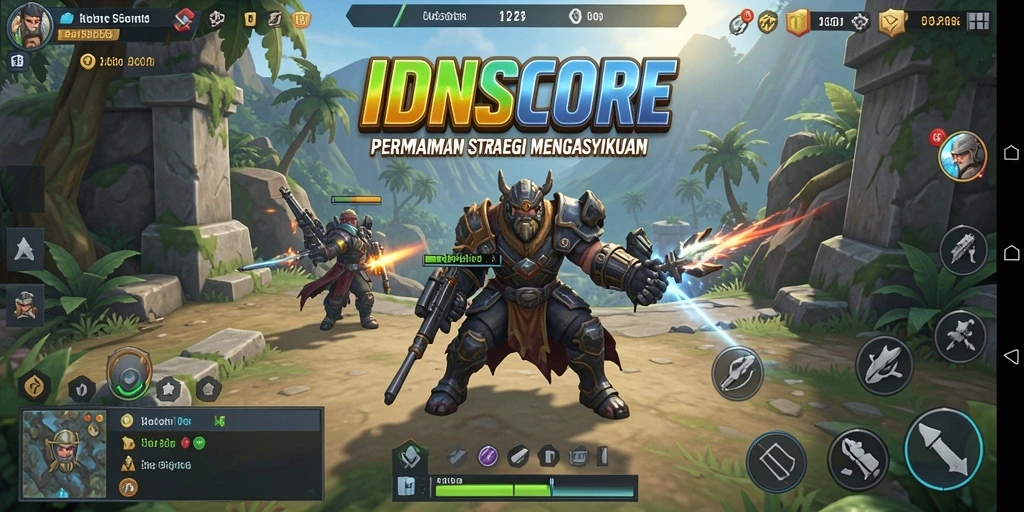 Tampilan menarik dari gameplay IDNSCORE yang mengasyikkan.