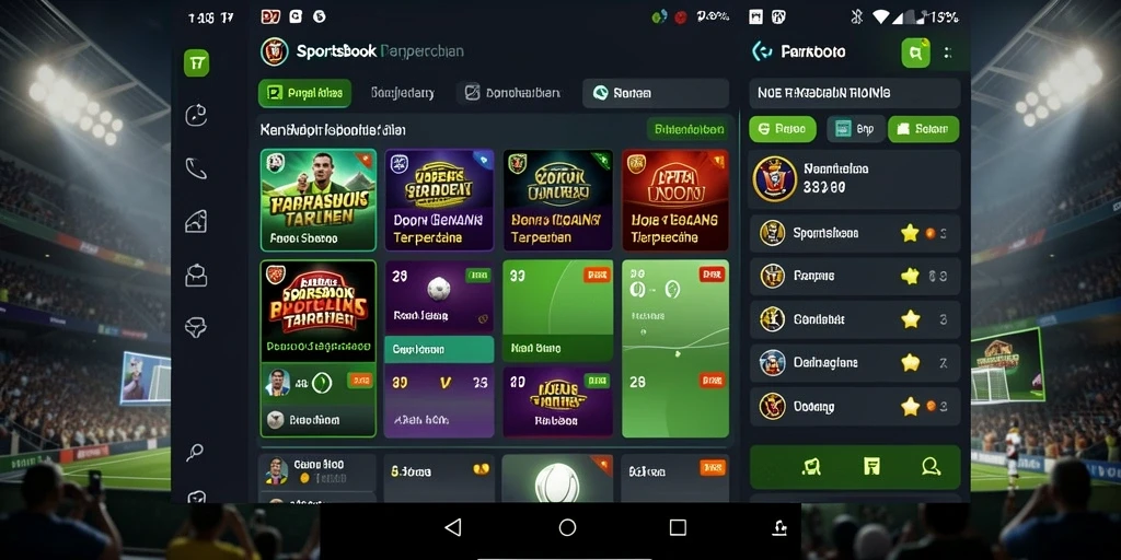 Tampilan gameplay PP7 yang menarik dan interaktif untuk taruhan olahraga.